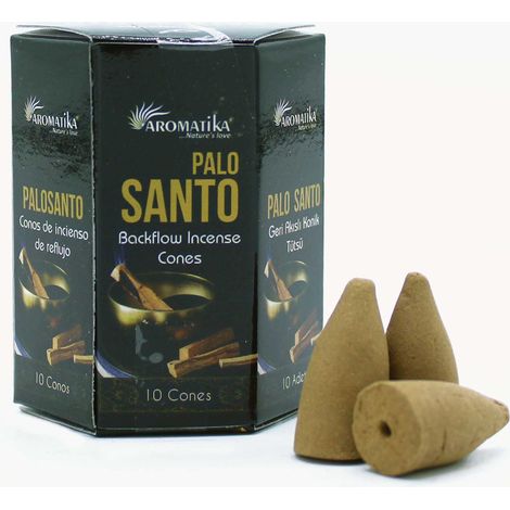 Encens Masala Backflow pack de 10 - Palo Santo- Vendu par 1 (1/2)