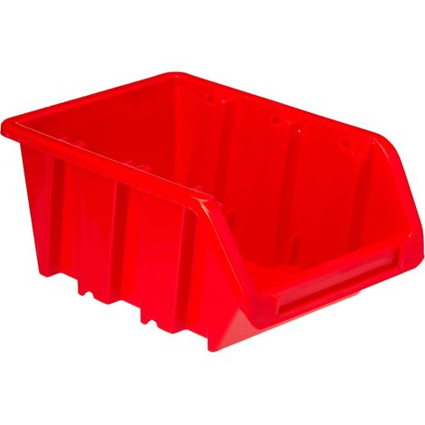 Set di 8 cassette impilabili,  misure 165 x 105 x 75 mm silverline per utensili (1/3)