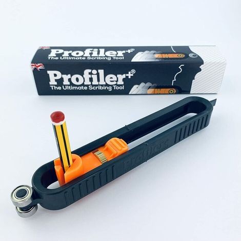 Règle de contour avec serrure, règle de contour avec crayon, règle de duplication de contour pour reproduire avec précision des formes irrégulières, outil de profil (1/5)