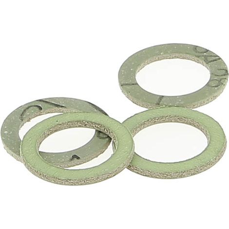 Anquier – Lot de 50 joints fibre vert sans amiante 3/4" (20x27) – Ø 24 x 16mm – Épaisseur 2mm – Utilisation eau potable et hydrocarbures