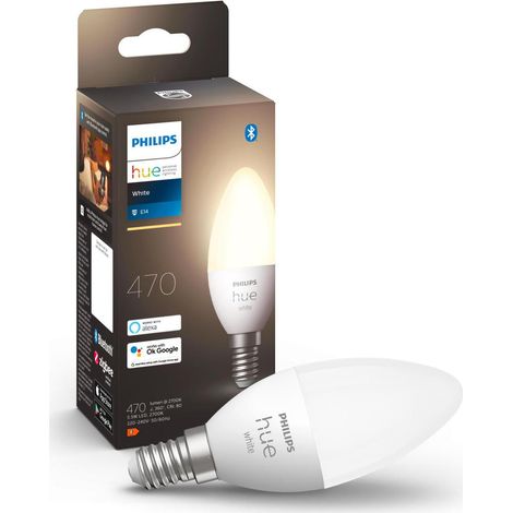 Philips Hue 8719514320666 Smart Lighting Intelligentes Leuchtmittel Bluetooth/Zigbee Weiß 5,5 W (1/5)