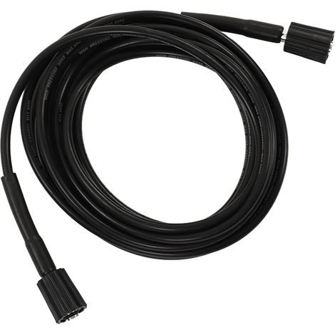 Tuyau de nettoyage haute pression 9 m, PVC caoutchouc anti-explosion, rallonge de lavage auto, 2 raccords M22 15 mm (1/5)