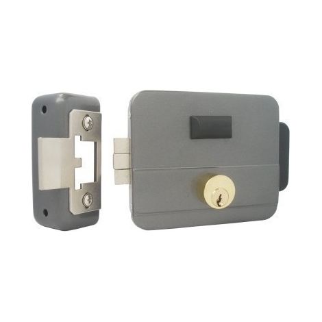 dorcas cerradura electrica reversible d96-b cilindro+boton 22092 (1/5)