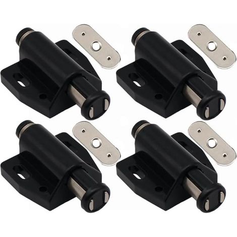 Lot de 4 fermetures tactiles à ouverture par simple pression pour (1/4)