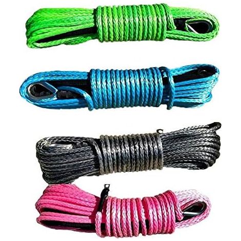Corde de remorquage 8 mm X 30 m Tous Les Types de Couleurs synthétiques Winch Corde 1PSC (Color : Oranje)