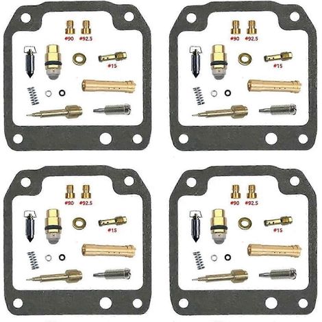 Kit de réparation et de réfection de carburateur pour moto Yamaha XJR400 (1992-1997) : piston à flotteur, pièces de carburateur à dépression. (1/5)