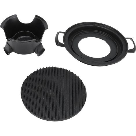 Grill Hibachi Portable en Aluminium Moulé avec Plaque de Cuisson Antiadhésive pour Pique-Nique et Camping en Plein Air (1/5)