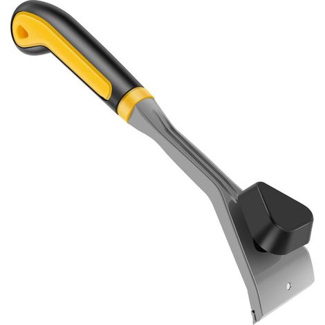 Non-slip tungsten carbide paint scraper with plastic handle, 60 mm, double-sided, scraper tool for removing paint, varnish, adhesive and rust (1/5)