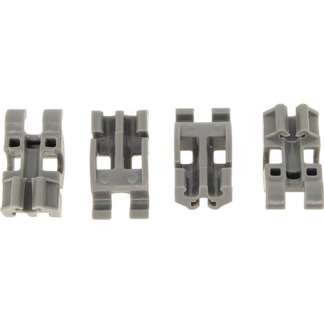 Support assiettes 4 pièces pour lave-vaisselle – Compatible Whirlpool, Bauknecht, Kitchen Aid, Ignis, Ikea – Installation facile