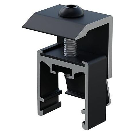 Support d'extrémité AK II Klick 30-50 noir UE 10