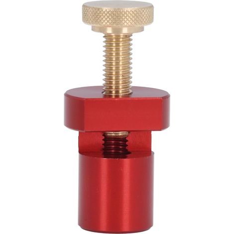 Bloc de limite de trou de chien de 20 mm, règle en alliage d'aluminium, jauge d'escalier fixe, règle d'angle de travail du bois, pince auxiliaire (1/5)