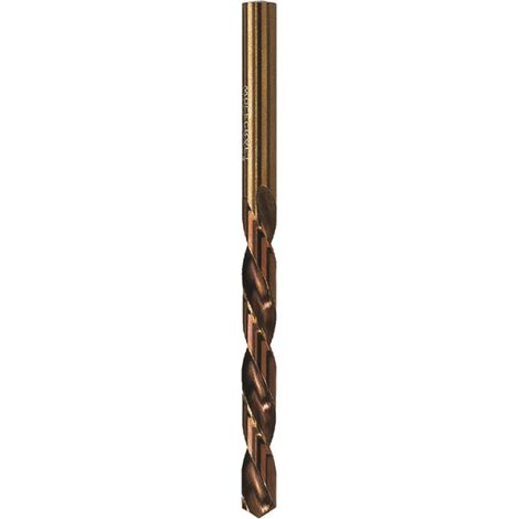 Foret à Métaux HSS Cobalt - Diamètre 4,5 mm - Longueur Totale 80 mm - Longueur de Spirale 47 mm - Angle de Pointe 118° (1/3)