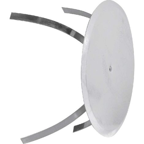 Tappo per coperchio del camino con staffa di supporto, universale fino a Ø 180 mm