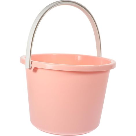 Seau Eau Plastique Multifonction avec Poignée Seau de Lavage Compact pour Maison Jardin Lessive et Nettoyage (1/5)