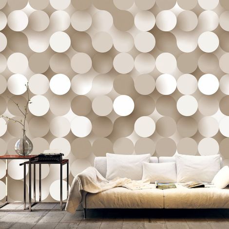 Papier peint filet d'or - 300 x 210 cm (1/4)
