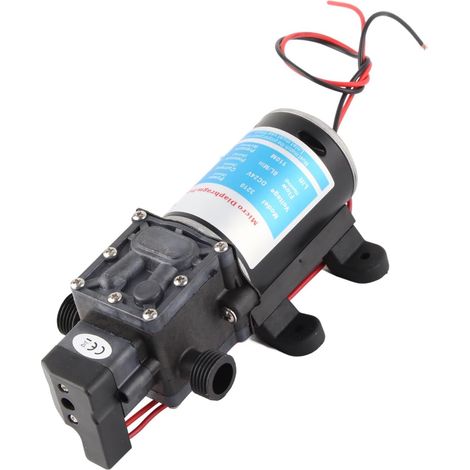 24-V-Elektromembranpumpe, selbstansaugende Hochdruckpumpe mit automatischer Abschaltung für Garten- und Fahrzeugreinigung (1/5)