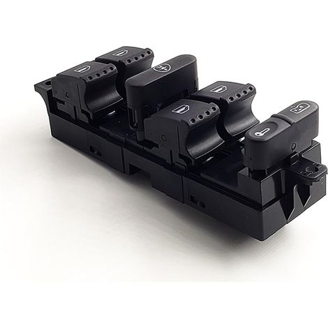 Car window switch, electric window control switch, for VW, for Bora, for Jetta, for Golf, for MK4, for Passat B5, for Seat, for Leon, for Toledo, 1J4959 (1/5)