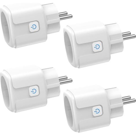 CYRILL – Presa connessa WiFi 16A 3680W – Guscio ignifugo – Controllo remoto – Compatibile Alexa e Google Home – Gestione consumi (1/5)