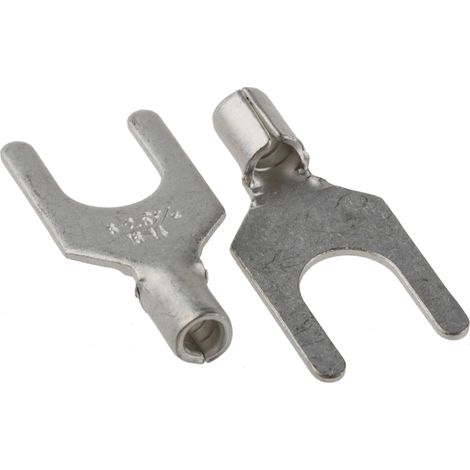 Cosse à fourche à sertir RS PRO Non-isolé 14AWG 2.5mm² 16AWG 1.5mm²