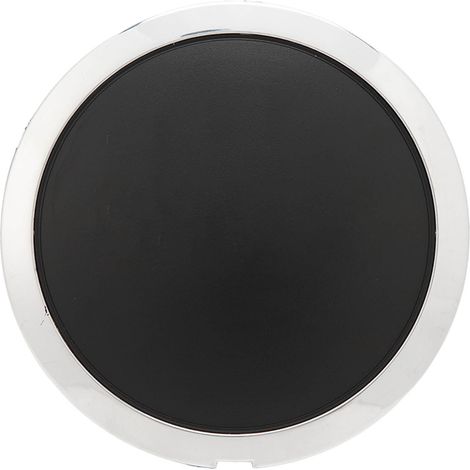 Capuchon de roue centrale avec garniture chromée, moyeu de remplacement résistant à la chaleur pour FIAT 500, cercle blanc, lettre rouge, 68078419AC (1/5)