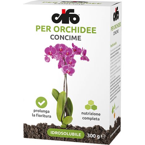 Cifo orchid fertilizer box 300g hydrosoluble croissance et floraison - 5 Lt (1/2)