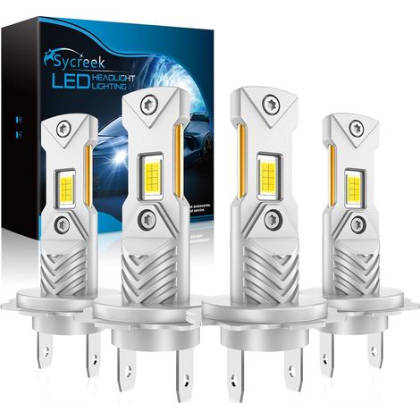 Ampoule H7 LED,30000LM 1:1 Mini Size Led H7,Plug and Play (1/5)