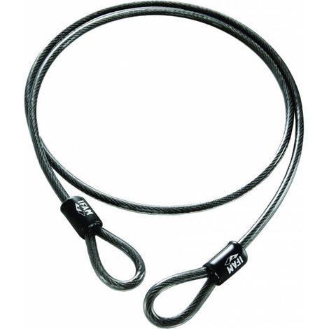 IFAM Câble antivol pour bicyclette, Modèle XL200, Acier galvanisé, Longueur 2MTS, Compatible avec les cadenas, Diamètre 10 mm, Protection et sécurité (1/2)