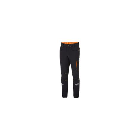 SPARCO PANTALONE KANSAS BLACK ORANGE TG XS