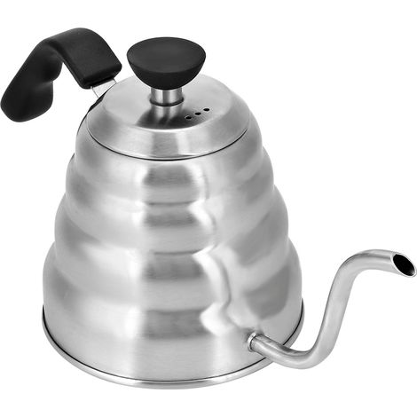 Bouilloire à filtre en acier inoxydable pour la maison, 1200 ml (1/5)