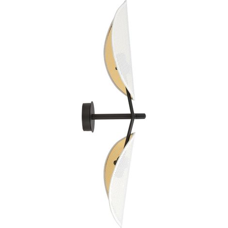 Applique Emibig VENE bianco/oro 2xE14 dimmerabile 67cm (1/3)