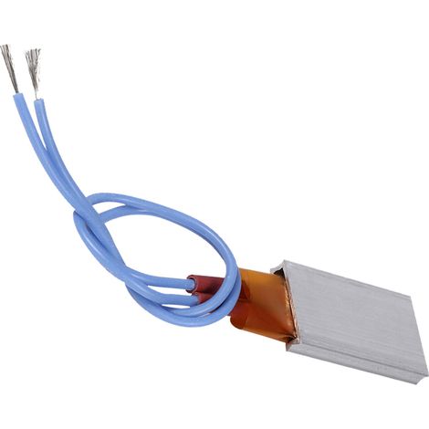 Plaque chauffante thermostatique en céramique avec boîtier en aluminium, 12 V CA/CC, température constante de 110 °C. (1/5)