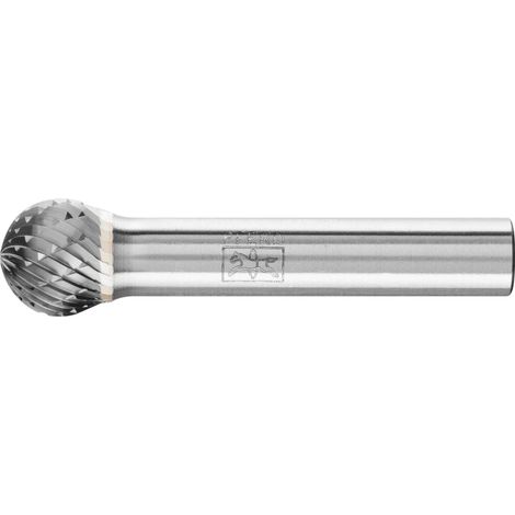 PFERD TOOLS Hartmetall Frässtift Kugel KUD Ø 12x10mm Schaft-Ø 8 mm Z3P universal mittel kreuzverzahnt