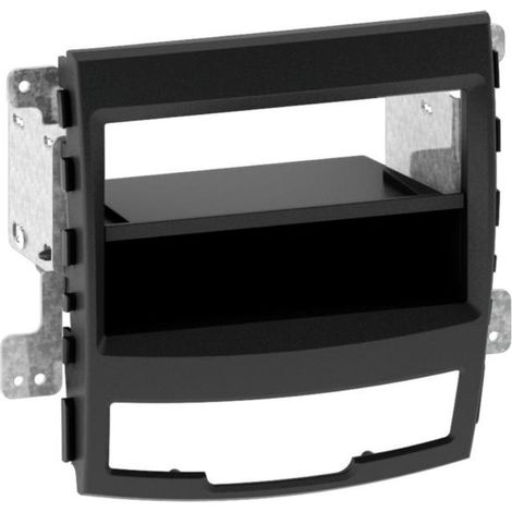 Facade autoradio FA1275E compatible avec SSangYong Korando - Noir 1Din Vp