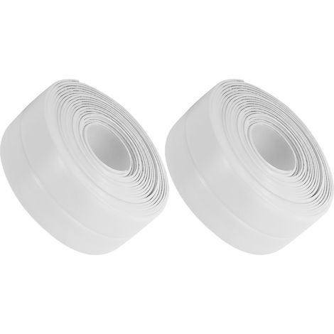 Ruban adhésif imperméable et anti-moisissure, adhésif acrylique PVC, bandes d'étanchéité pour cuisine et salle de bain, mastic pour joints de cuisinière, bandes d'étanchéité pour salle de bain (1/5)