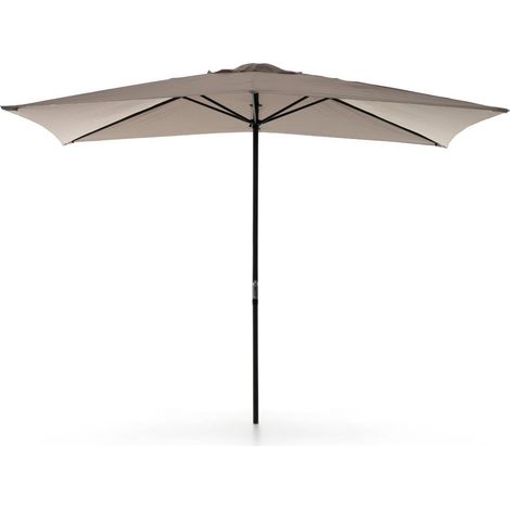 OMBRELLONE GARDEN 3x2 metri Fumo palo centrale M0434-38