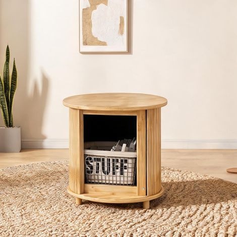 Table basse en bambou 60 x 60 x 45 cm (1/5)