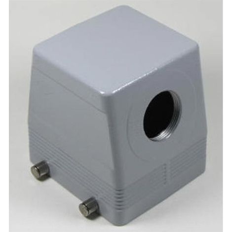"Boîtier passe-câble haut Ilme MF-104.27, 1 sortie de câble latérale M32, pour 2 supports (sur la partie inférieure), connexion par vis M32, plage de serrage 11,0 mm - 21,0 mm"
