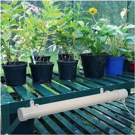 CHALET & JARDIN Chauffage électrique 120W pour serre et abri - avec régulation thermique
