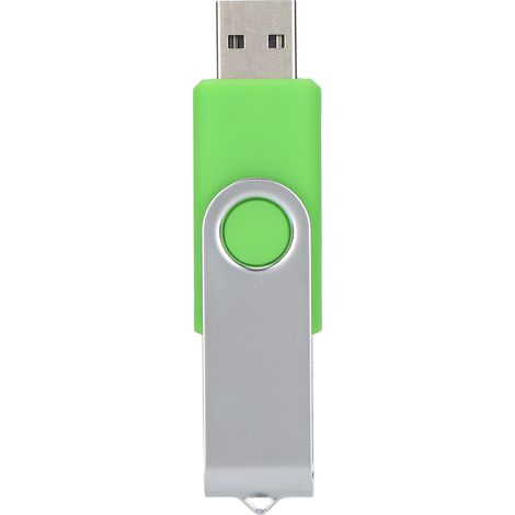 GB drehbarer USB-Stick, Bonbongrün, tragbar für PC und Tablet (1/5)