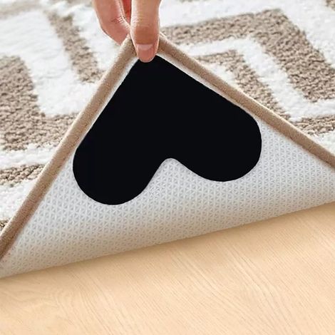 Lot de 12 tapis antidérapants pour sols en bois dur et carreaux de céramique – Idéal pour la cuisine et la chambre à coucher