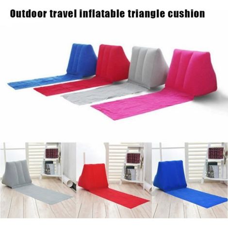 1 Canapé gonflable, Chaise longue, PVC flocage 0.23MM, Portable, Plage parc camping (1/3)