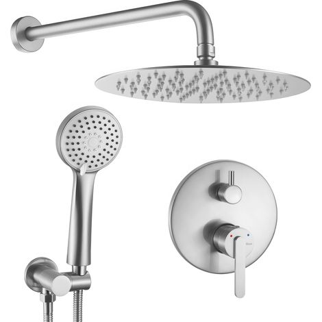CONCEALED SHOWER SET REA ONTARIO BRUSH NICKEL