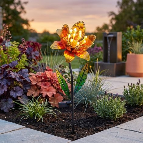 GloBloom Solar Floral Stake Light (1/2)