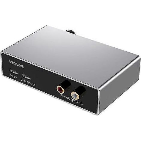 Amplificateur audio Bluetooth, décodeur, carte son USB externe pour ordinateur, décodage casque, amplificateur Wi-Fi simple WHBYV (1/4)