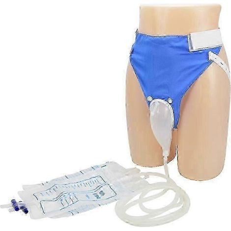 Urinoir portable avec sonde urinaire 1000 ml 2000 ml pour hommes âgés souffrant d'incontinence et alités (1/4)