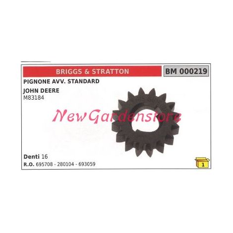 Pignone motore avviamento compatibile BRIGGS&STRATTON M83184 000219