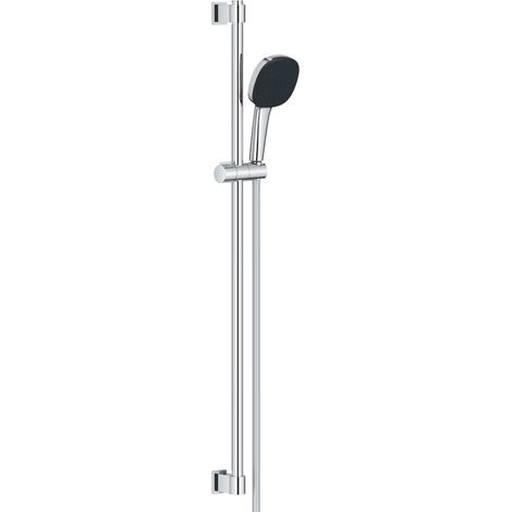 Grohe Vitalio Comfort - Conjunto de ducha, flexo y barra, 2 chorros, cromo 26930001