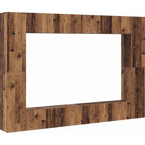 TV-Schrank-Set 8 pcs Altholz 100 x 30 x 30 cm Holzwerkstoff vidaXL (1/5)