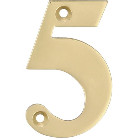 NUMÉRO LAITON DISPLAY N.5 (1/4)