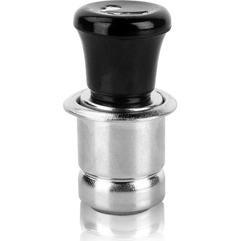 Encendedor de cigarrillos de aluminio de 12 V,encendedor de cigarrillos de aluminio,conductor de toma automática de aluminio de 12 V y 20 mm (1/5)
